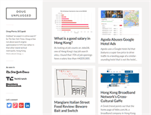 Tablet Screenshot of dougunplugged.com